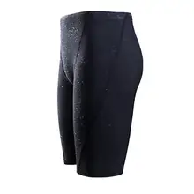 Водоотталкивающие мужские длинные гоночные плавательные трусы спортивные шорты Водонепроницаемая Мужская одежда для плавания пляжная одежда короткая одежда для плавания спортивная одежда