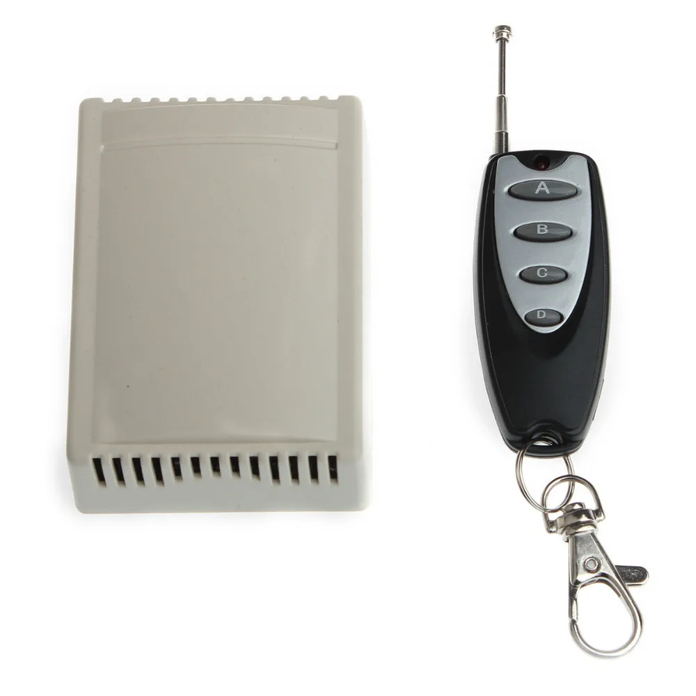 YT YT01 12V 4 Channel Wireless Remote Control Switch w/ - Beige + Black Promotion Free Shipping |