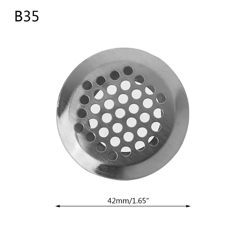 Нержавеющая сталь воздуха вентиляционное отверстие вентиляционная решетка круглые вентиляционные отверстия сетки