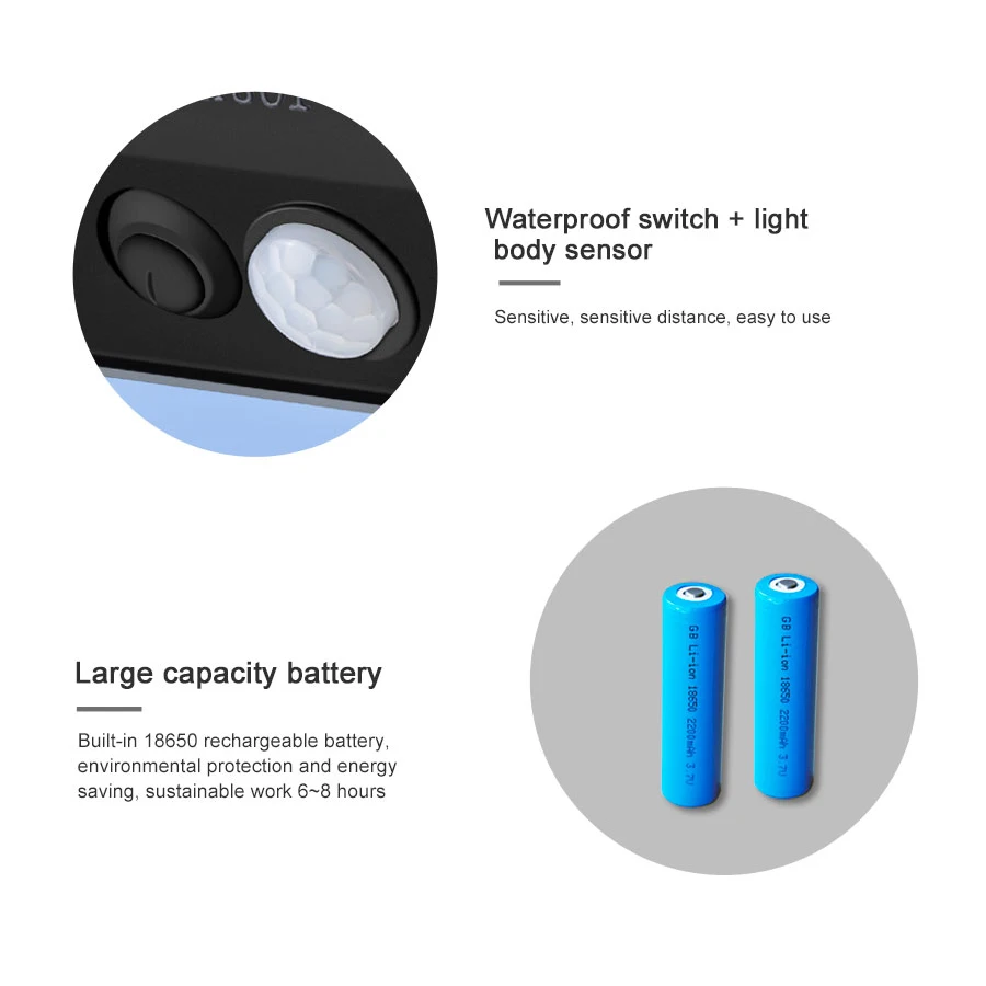 Уличный Ночной светильник на солнечной энергии лампа с датчиком движения