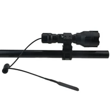 Мини-вспышка светильник C8 светодиодный тактический вспышки светильник 1000lm Cree XML T6 Водонепроницаемый светодиодный велосипедный фонарь для пушка/винтовое крепление охотничье ружье