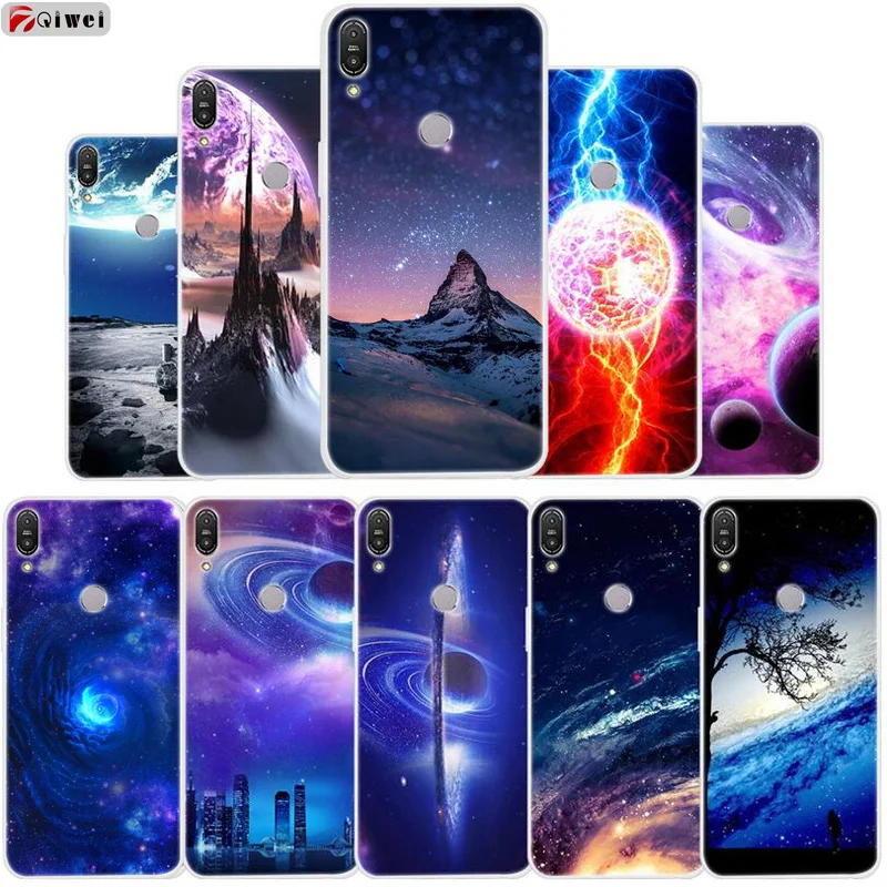 Чехол для ASUS Zenfone Max Pro M1 ZB602KL силиконовый мягкий ТПУ прозрачный чехол с