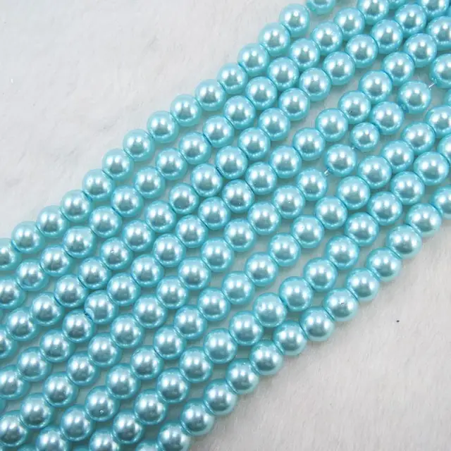 4 6 8 10 12 14mm Light Blue Gl Pearl Imitation Round Beads Loose 4 6 8 10 12 14mm Light Blue Gl Pearl Imitation Round Beads Loose Pearls For Bracelet Loom Diy Jewelry Fingdings 23