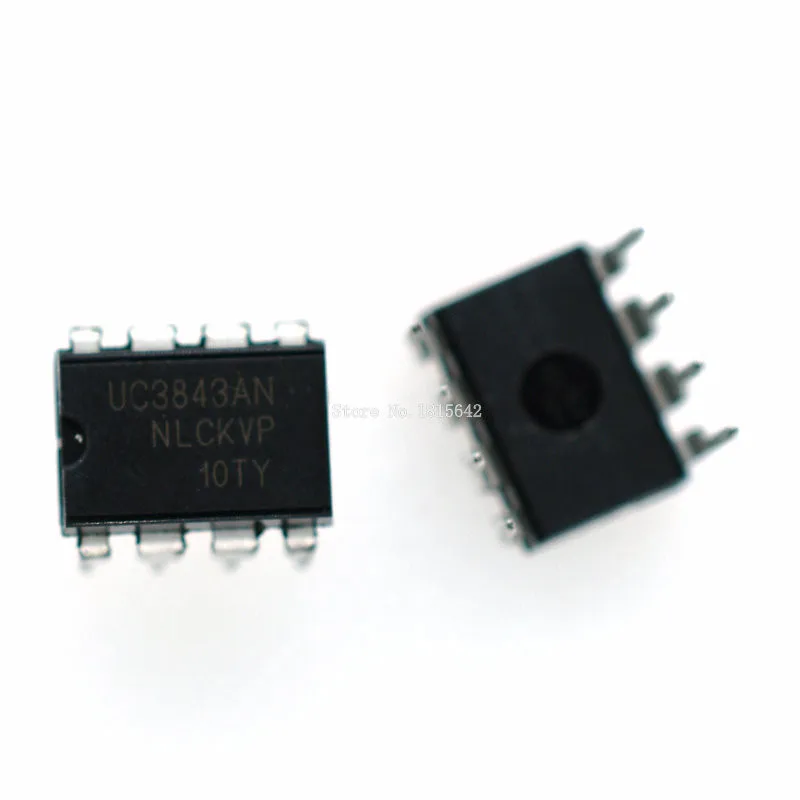 10 шт. UC3843AN DIP8 UC3843A DIP UC3843 3843AN DIP-8 новый IC | Электронные компоненты и принадлежности