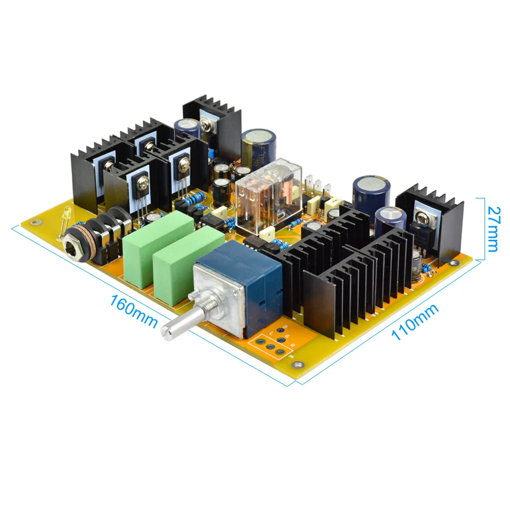 AIYIMA Lehmann HV-4 Headphone Amplifier Board With ALPS 27 Type Potentiometer AIYIMA Lehmann HV-4 Headphone Amplifier Board With ALPS 27 Type Potentiometer