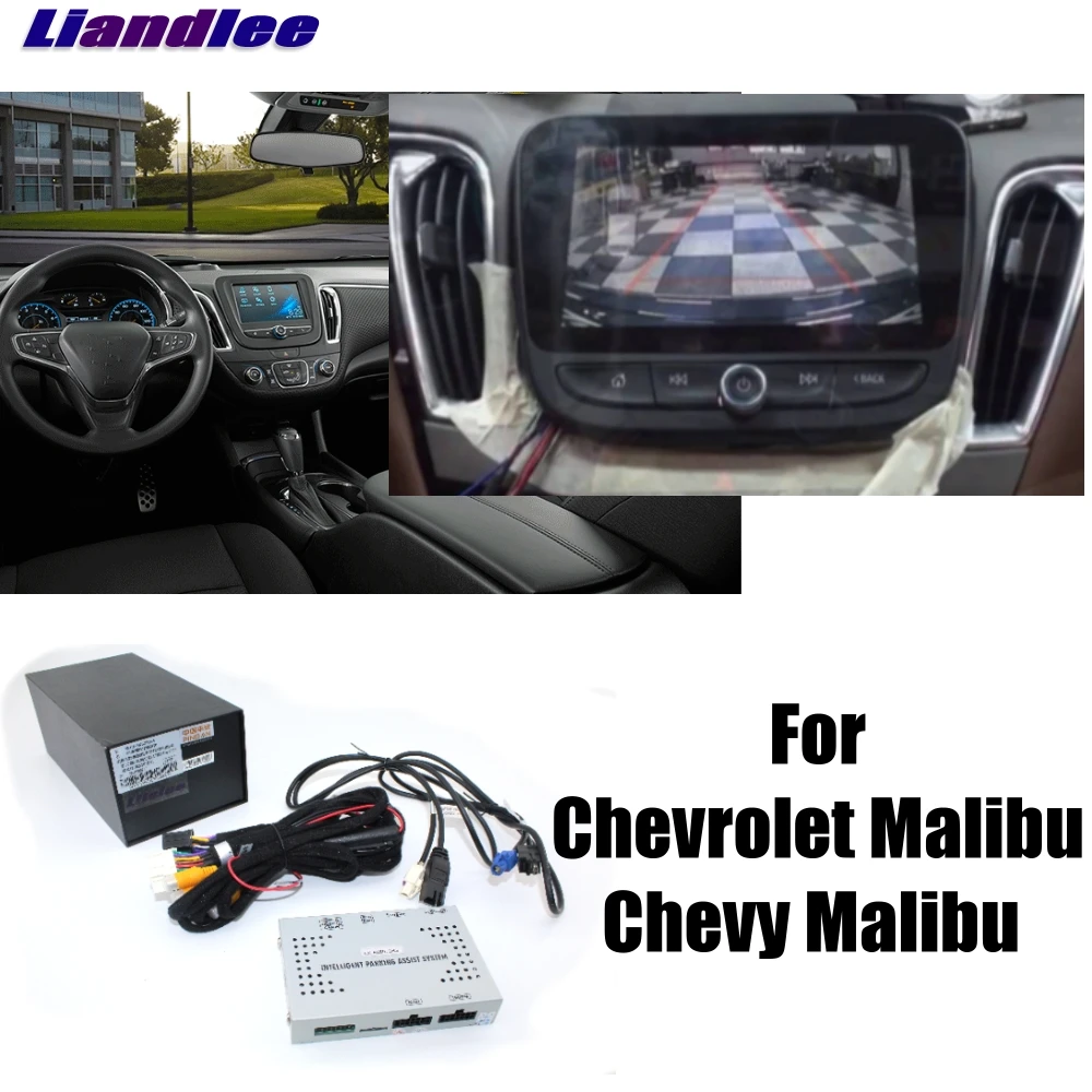 

Liandlee Car Parking Camera Interface Reverse Back Up Camera Kits For Chevy For Chevrolet Malibu Display Upgrade