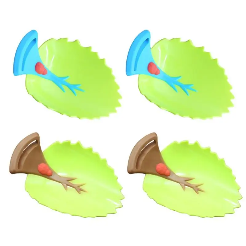 4pcs/lots Cute Tree Faucet Extender for Kids Durable Kitchen Toddler Washing Hands Aid Guide Sink Baby Wash Hands Bathroom Acces