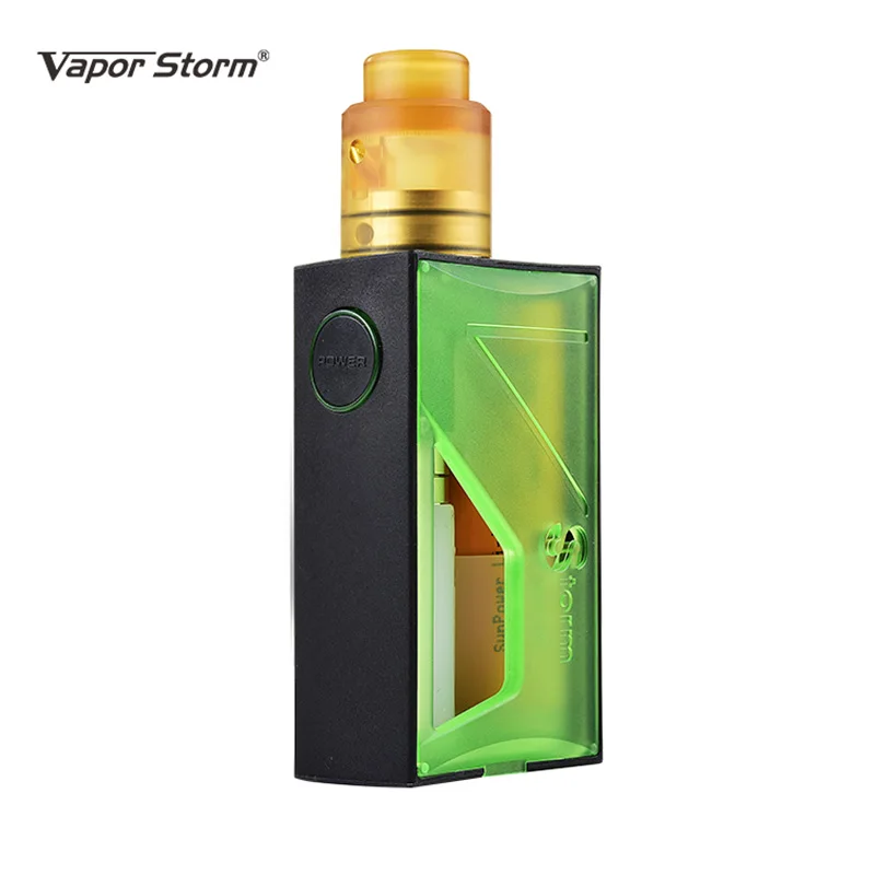 E-Cigarettes Vapor Storm Raptor Squonk BF Box Mod Pulse BF Vape 5mL Bottom Feeding Bottle Supports 18650 20700 Battery 04