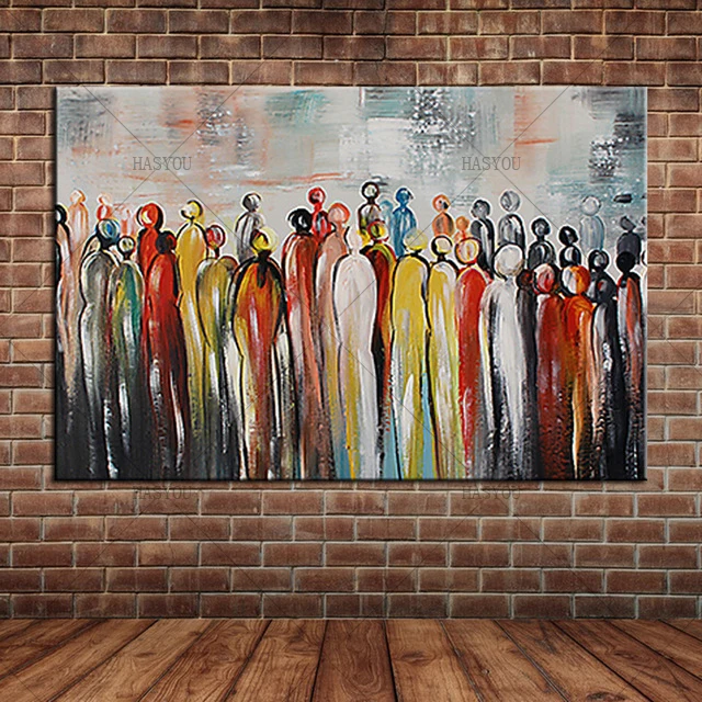 Modern-Abstract-Cartoon-Portrait-Crowed-People-Oil-Painting-on-Canvas-Hand-Painted-Wall-Mural-Picture-Decoration.jpg_640x640