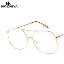 MOLNIYA Ant круглые очки Квадратные неправильные оправы мужские и женские ретро линзы металлические очки оптические очки