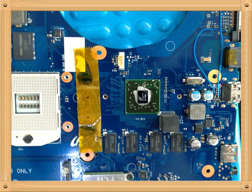 Finest  Original For amsung NP-R540 NP-R780_ Laptop MOTHERBOARD BA41-0126A BA92-069658 fBREMEN2-L ully test