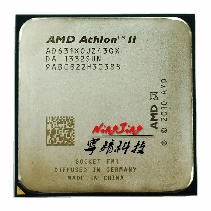 

AMD Athlon II X4 631 2.6 GHz Quad-Core CPU Processor AD631XWNZ43GX Socket FM1