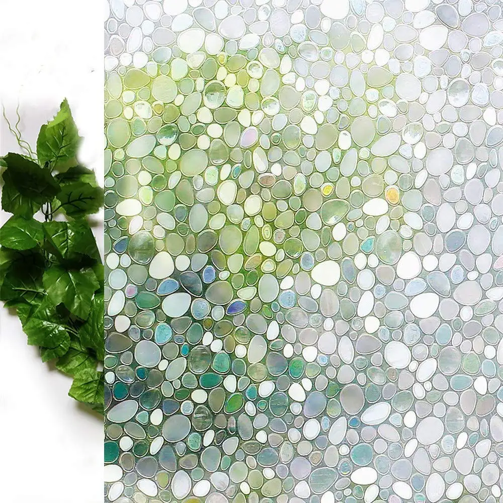 

Funlife 30x200cm Decor Window Film Static Cling Privacy Door Film, Self-adhesive/Removable/Heat Control/Anti UV Window Sticker