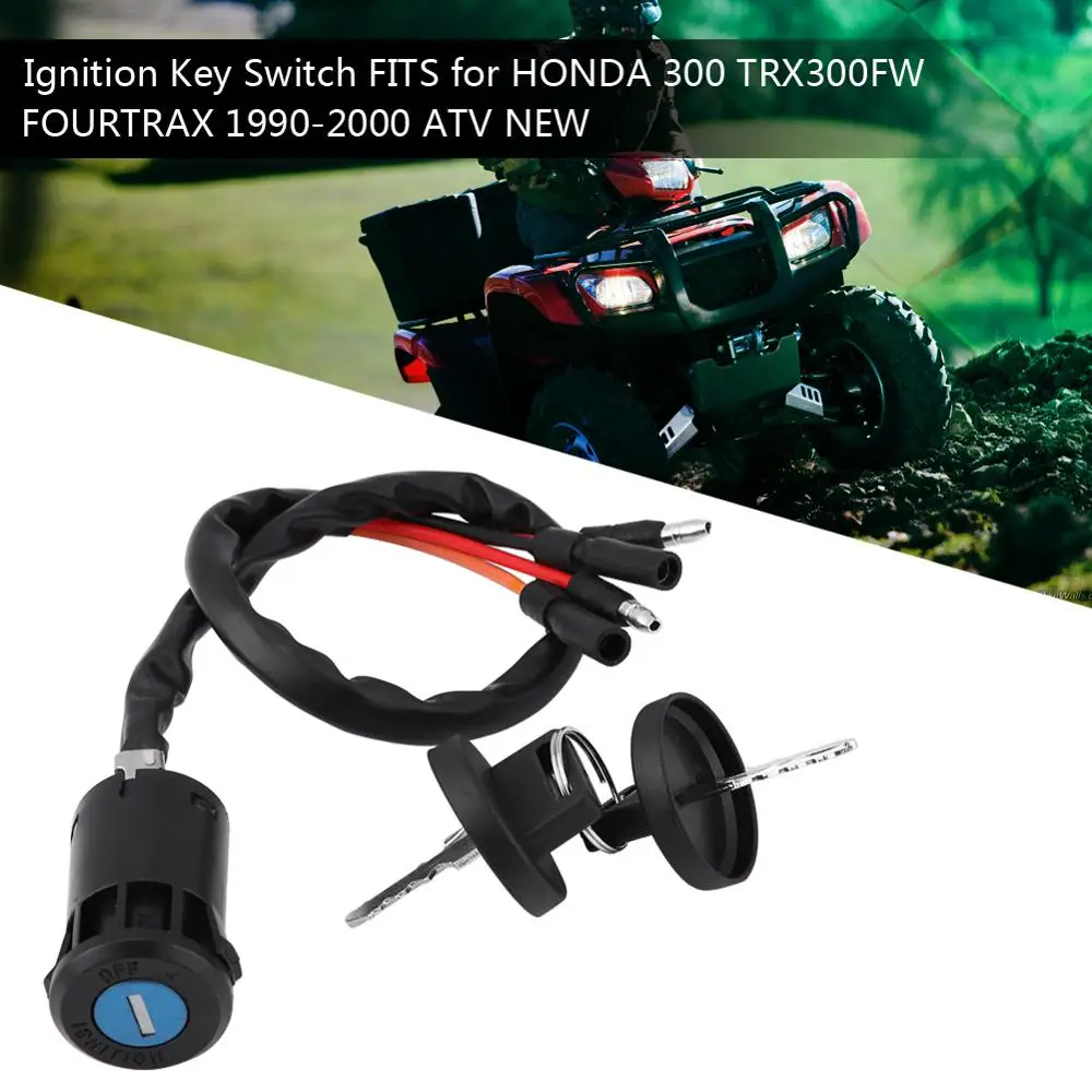 Переключатель ключа зажигания подходит для Honda 300 TRX300FW FOURTRAX 1900 2000 ATV|Зажигание