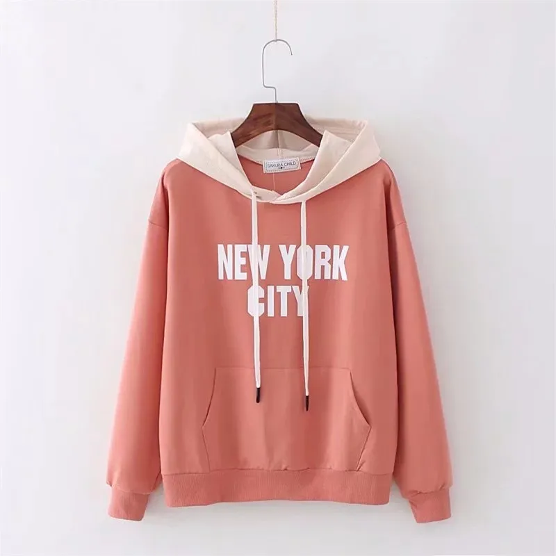 Merry Pretty 2018 New Women Hoodies Sweatshirt Casual Drawstring ...