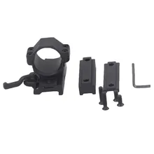 30 мм быстросъемные тактические быстросъемные Регулируемые кольца с креплением на область для лазерного прицела охотничьи фонари