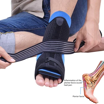 

1pc Plantar Fasciitis Dorsal Night Day Splint Foot Orthosis Stabilizer Adjustable Foot Drop Orthotic Brace Support Pain Relief