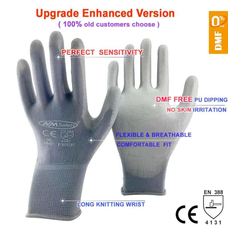 Защитные перчатки для ПУ 12 пар защиты ладоней|work gloves|gloves for workgloves work |