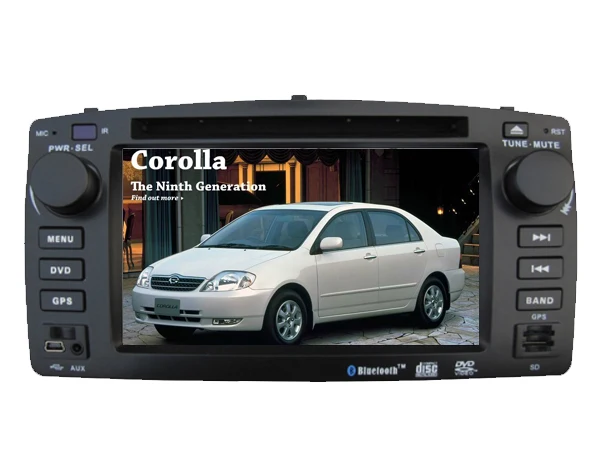 

WINCE 6.0 CAR DVD PLAYER FIT FOR BYD F3 Toyota Corolla E120 2003 2004 2005 2006 Car Audio Multimedia player GPS Navi bluetooth