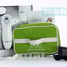 Быстрая! Портативное Осветление кожи лица для постугревых рубцов пилинг для пор микродермабразия машина для домашнего использования