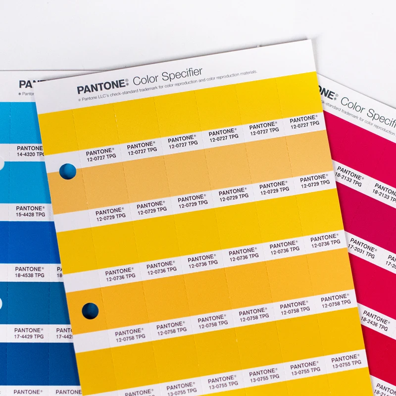 Международный стандарт цветов PANTONE новая модель TPX TPG прочная цветная карта Pantone
