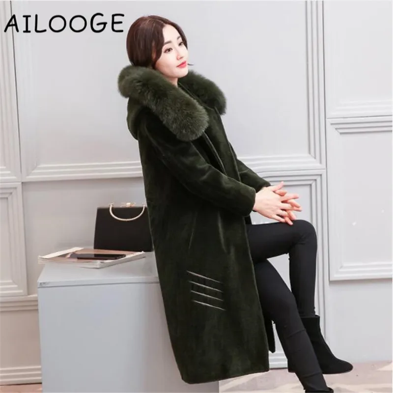 2018 New Hot Sale Woman Wool Coat High Quality Winter Jacket Women Slim Woolen Long Cashmere Coat Cardigan Jackets Elegant Blend
