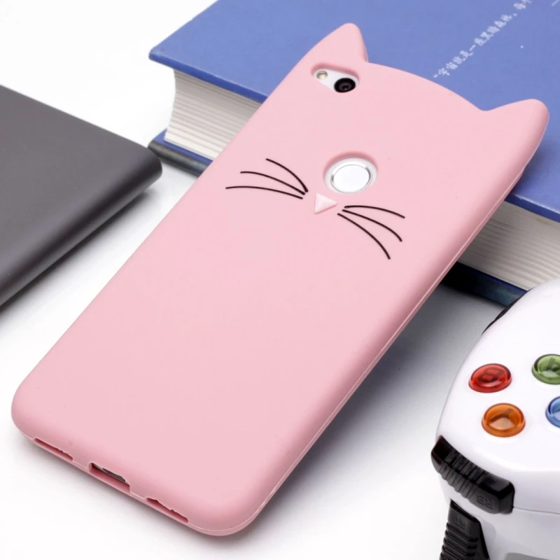 Haweel For huawei p8 lite 2017 case silicona Cartoon Cute