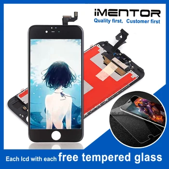 

10pcs for AAA iphone 6s lcd 3d force replacement display Free Tempered Glass 10pcs