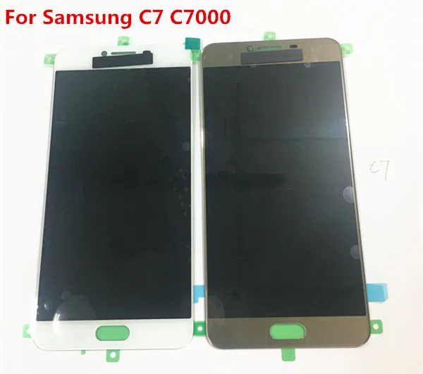 ЖК дисплей Super OLED HD Для C7 C7000 Регулируемый с сенсорным экраном и дигитайзером в
