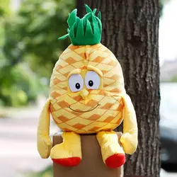 Новые фрукты овощи лимон ананас горох сельдерей цветная 9 "мягкая плюшевая кукла игрушка