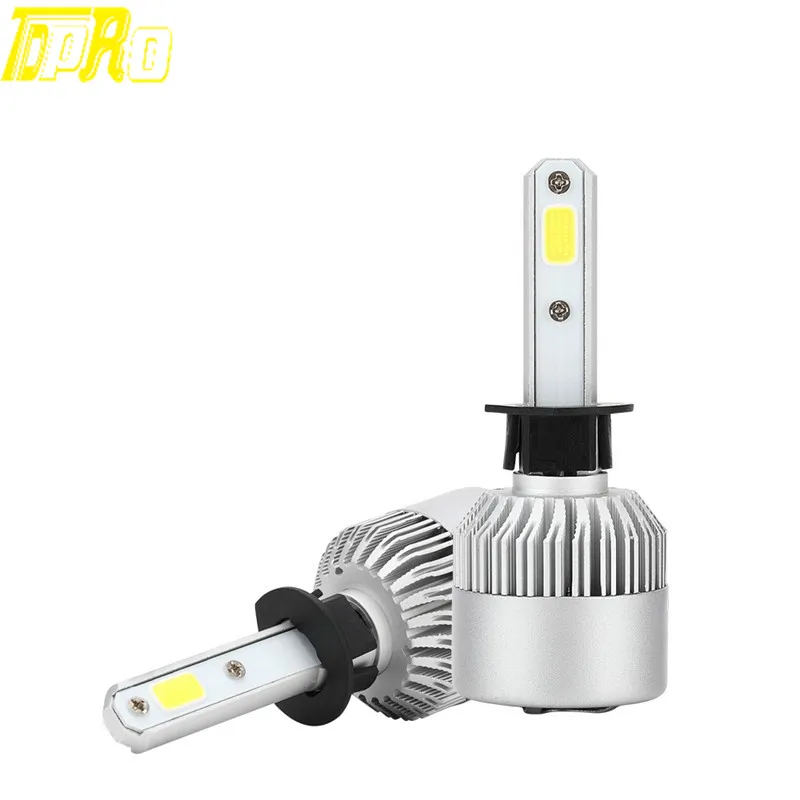 TDPRO H1 H4 H7 H11 Car LED Headlight Kit Hi/Low Beam 200W 20000LM Conversion Lamp Bulb Light 6000K Lights Styling 2PCS |