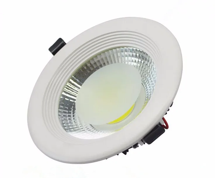 Luz de Teto Frete Grátis Super Bright w - 10 15 85-265 v Dimmable Levou Downlight Recesso Led Down Light Lâmpada Quente Branco Frio 7 5 Luzes embutidas de LED