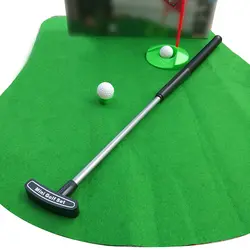 Горшок для шпаклевки гольф в туалете игры комплект для мини-гольфа Туалет подкладка для гольфа зеленый новая игра Hig качество для мужчин и