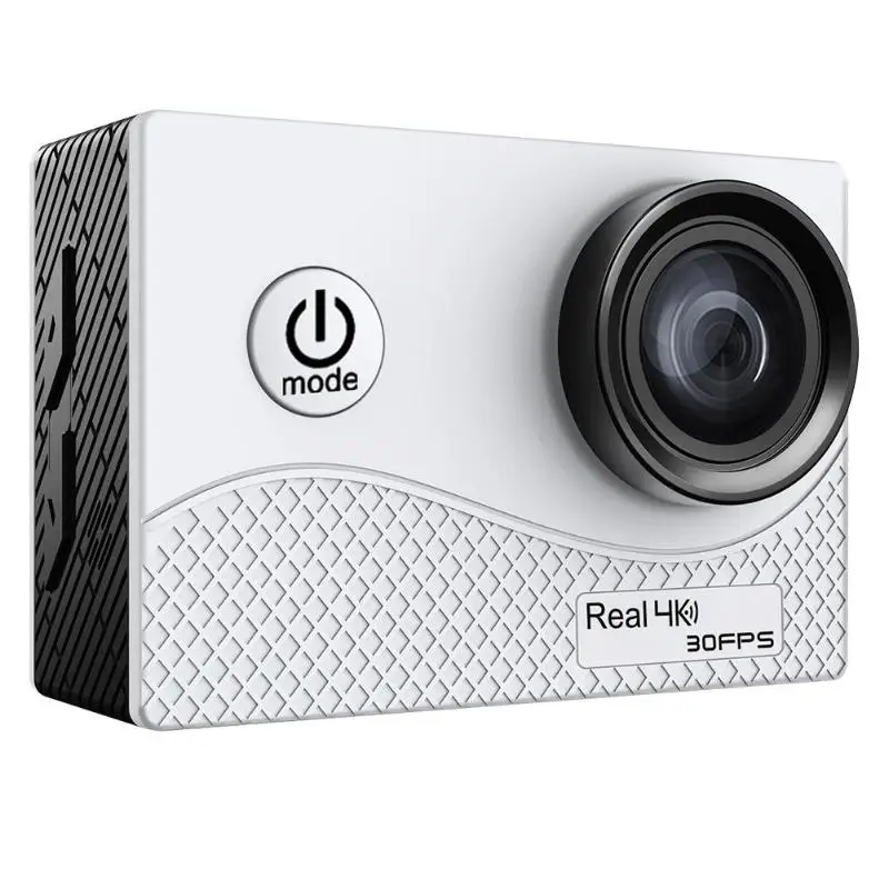 Q6H Ultra HD 4K Экшн-камера 2 дюймов TFFT сенсорный экран wifi водонепроницаемый DVR - Цвет: Белый