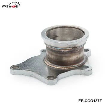 PIVOT-Steel Adapter for T3/T4 5Bolt to 2.5" V-Band Flange For Toyota Honda BMW EP-CGQ137Z