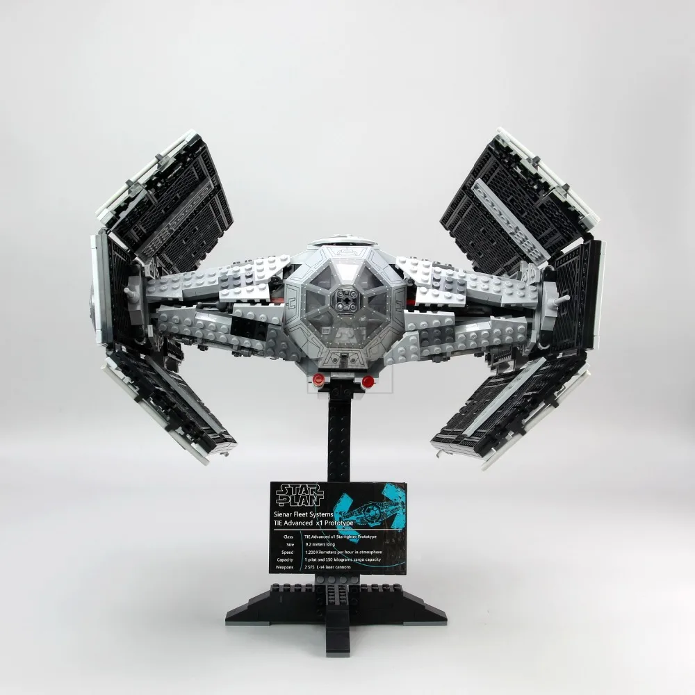 

Lepin 05055 Star Series War The Rogue Set One USC Model Tie Toys Advanced Fighter Set 10175 Building Blocks Bricks Toys Gift