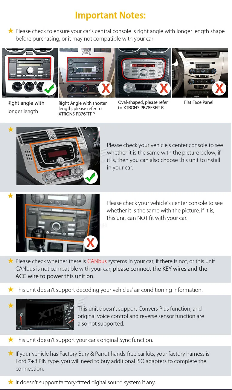 Cheap XTRONS 7" Android 8.0 Octa Core Car Stereo DVD Player Radio GPS Navigation for FORD Focus II C-Max 2005 2006 2007 Fusion Transit 5