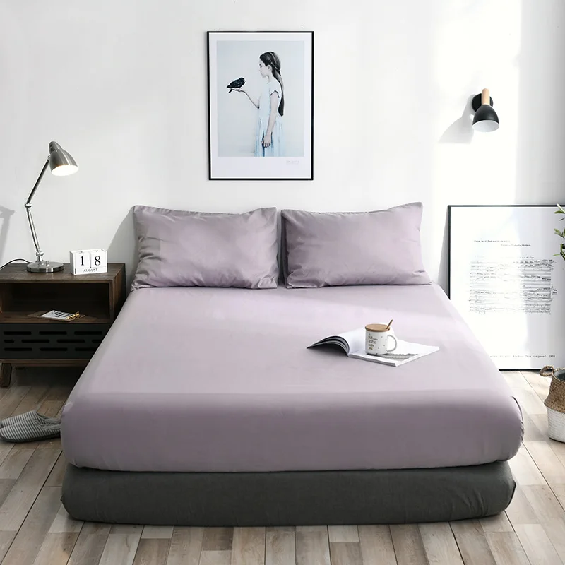 

Future Life fitted sheet solid General Independent Bed Sheet Used on a mattress comfortable Emulation silkf abric
