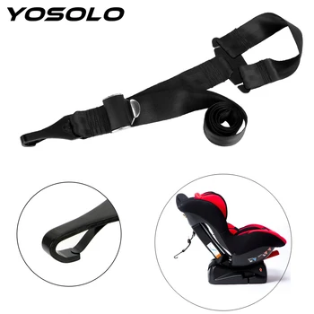 

YOSOLO LATCH Belt Connector For ISOFIX Guide Grooves Connection Belts Car Safety Seat Interface Child Baby Seat Belts