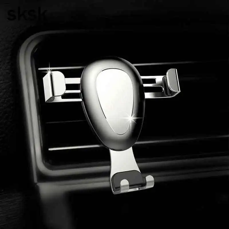 SKSK Auto-lock Car Phone Holder Stand for iPhone 6 7s 8 8X Not Gravity Reaction Air Vent Mount | Мобильные телефоны и