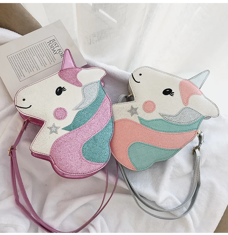 Cute Sequin Unicorn Casual Shoulder Bag -Unicorn Fashion