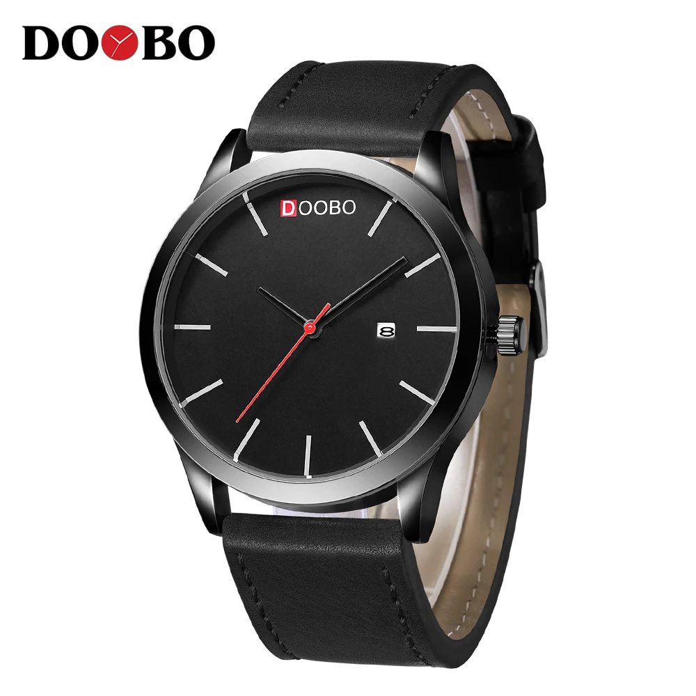 

DOOBO Luxury Brand Men Analog Leather Sports Watches Men's Army Military Watch Male Date Quartz Clock Relogio Masculino Top