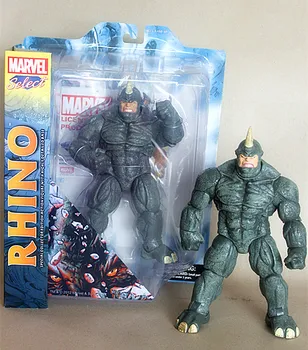 

10 "Marvel select RHINO Movable Spiderman villain 22cm