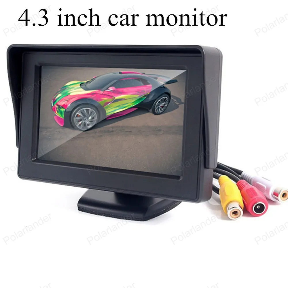 Цветной складной ЖК монитор для автомобиля 4 3 дюйма|car monitor|lcd car monitor4.3 inch tft |