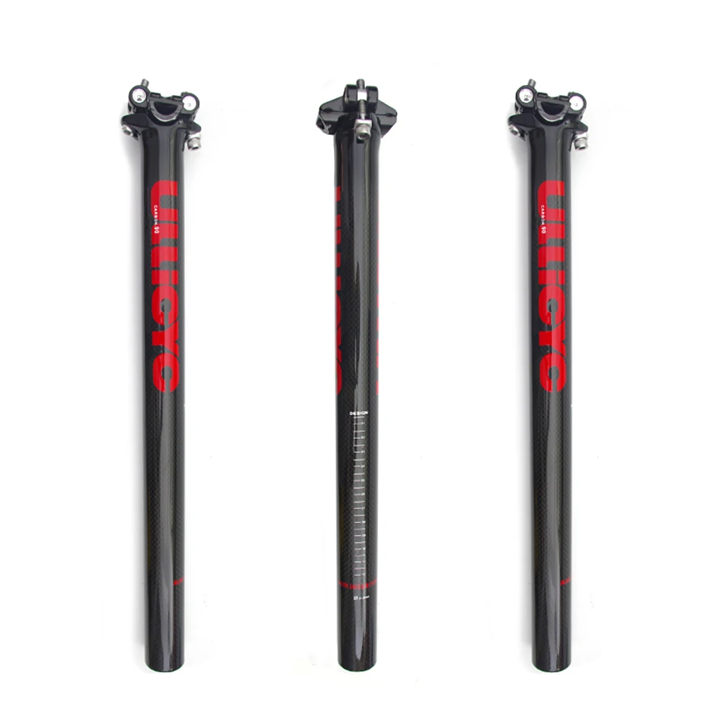 ULLICYC 一体型カーボンハンドル 400mm×110mm Ulicyc-カーボンマウンテンバイクハンドルバーとシートポストセット