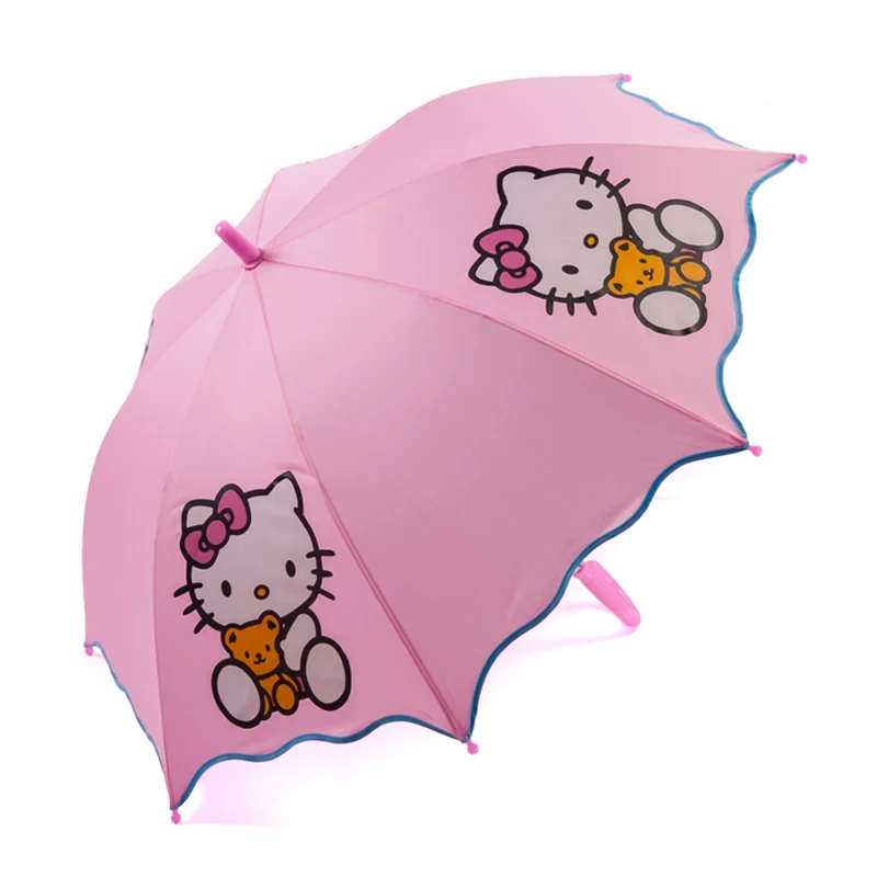 New Hello Kitty Girls and Womens Pink Lace Parasol Umbrella
