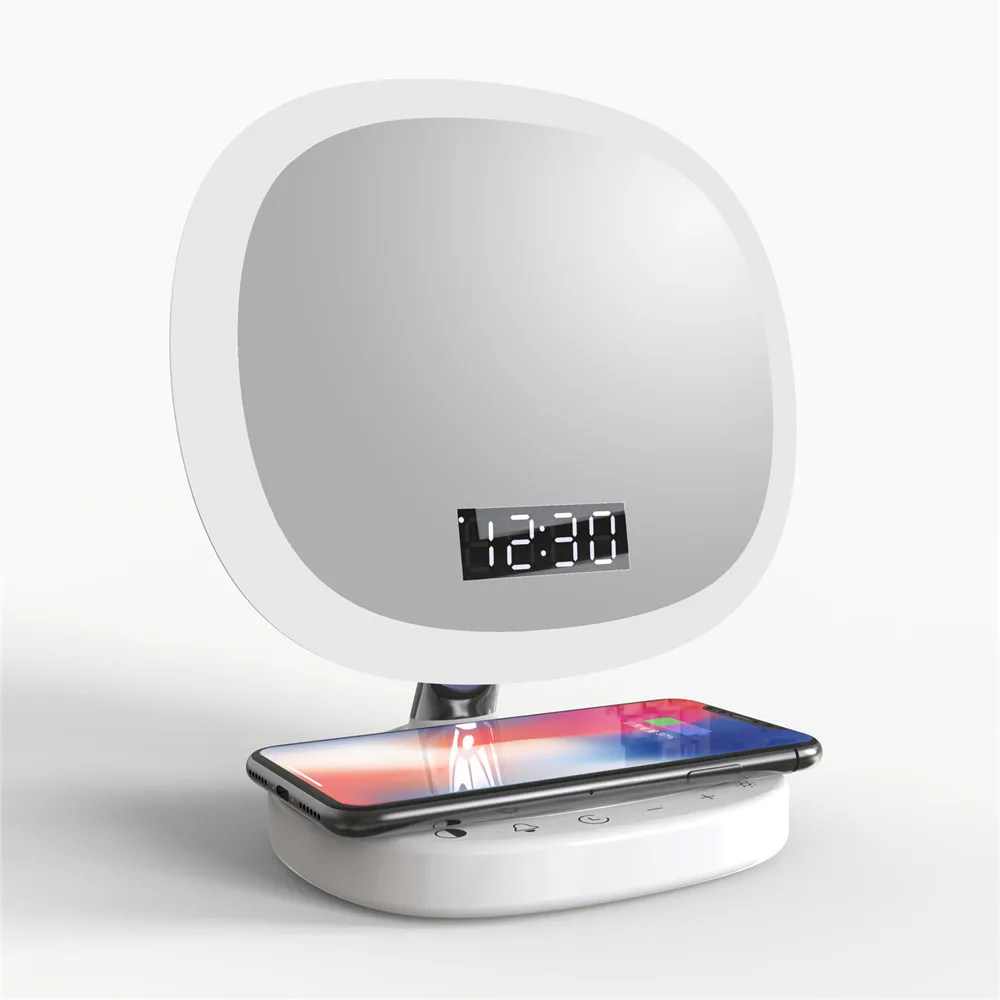 

HAMRVL wireless charging table lamp dressing mirror lights s for living room modern iPhone X/8