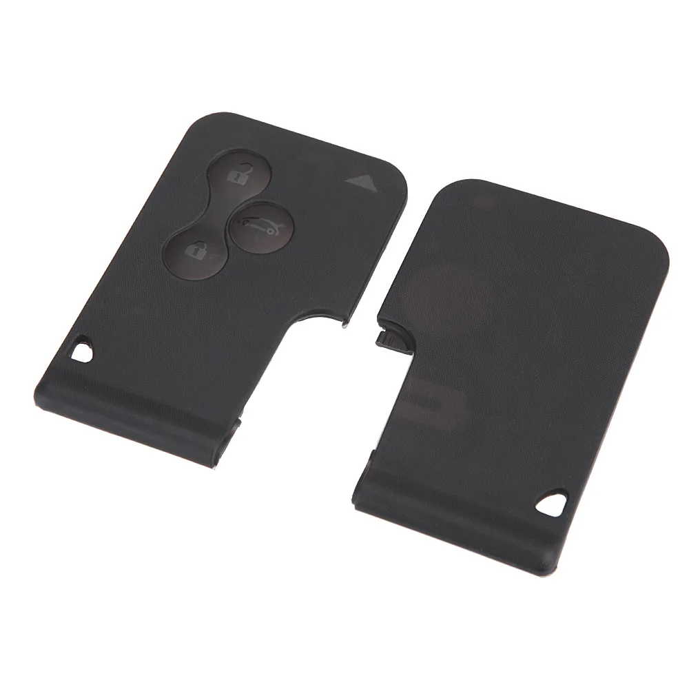 3 Buttons Uncut Blade Car Remote Flip Key Shell Case Fob Replacement