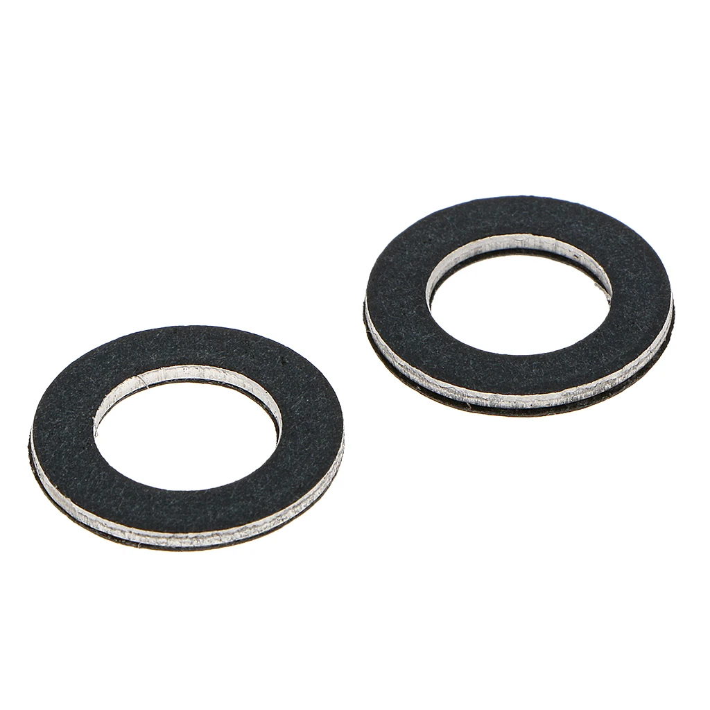 10pcs Oil Drain Plug Crush Washer Gaskets for Toyota 90430-12031 Oil Drain Plug Gasket Seals the Drain Plug