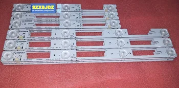 

8p original for Konka KDL32MT626U 4pcs 4LED & 4pcs 3LED 35019055 35019056 bar light 32 inch backlight LED strip lamp 6 v